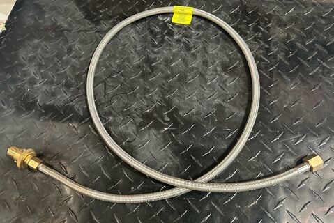 2100mm Gas Hose - 3/8 Female Bayonet