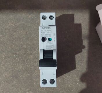 Circuit Breaker RCBO 2-Pole 16A