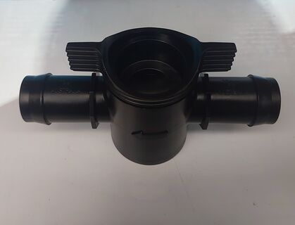 Black Drain Valve 25mm